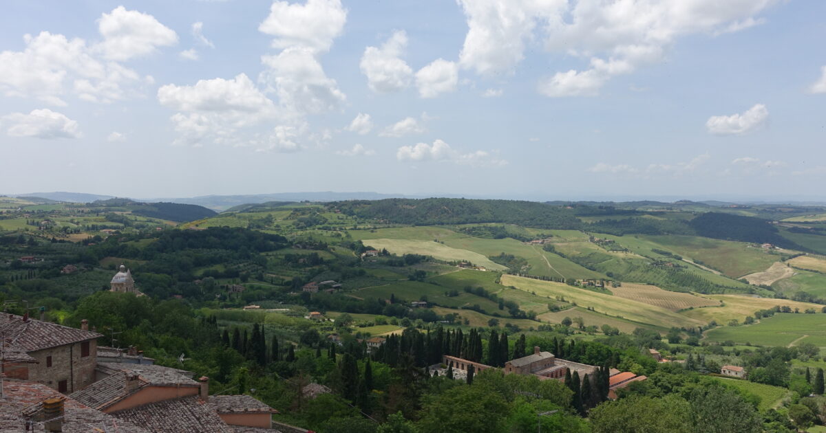 Montepulciano with the Mr. - la mia bella vita